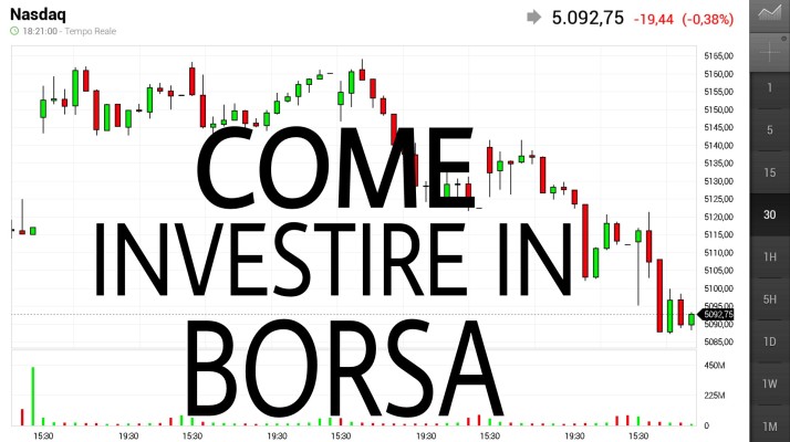 Come investire online piccole somme in Borsa