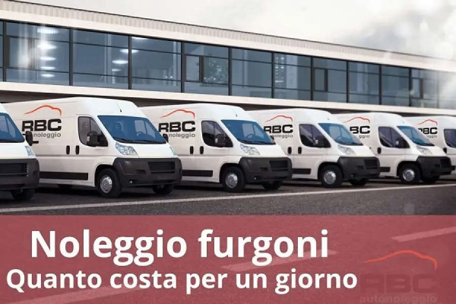 Noleggio furgoni Roma quanto costa per un giorno