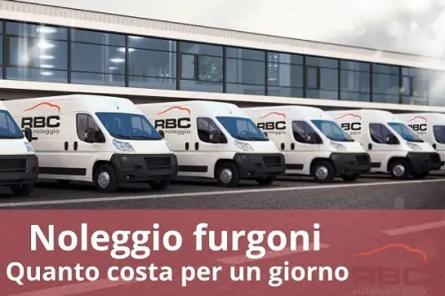 Noleggio furgoni Roma quanto costa per un giorno